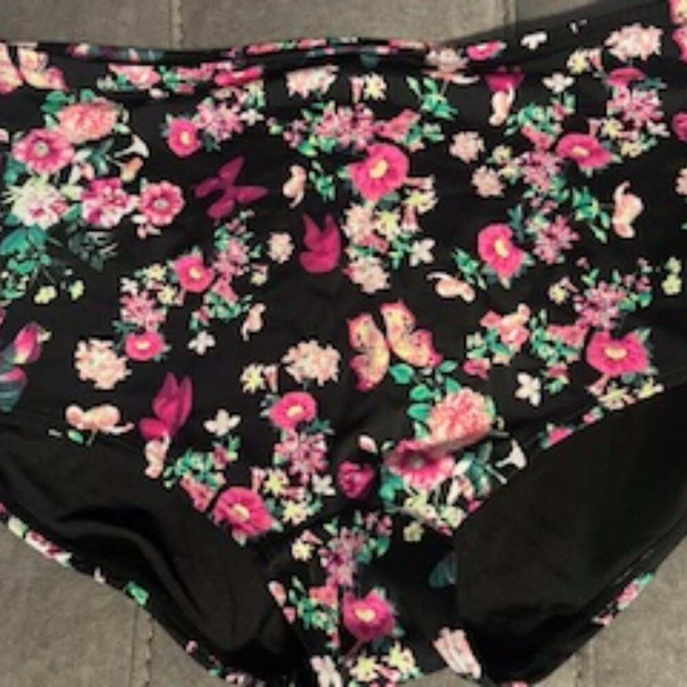 Victoria's Secret Floral Swim Bottom